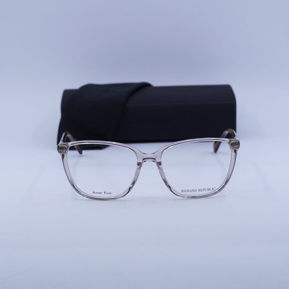 Banana Republic BR225 0SD9 00 Square Eyeglasses 53mm – Transparent Beige - Picture 3 of 10